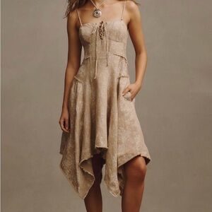 Corset seamed fairy dress by Anthropologie